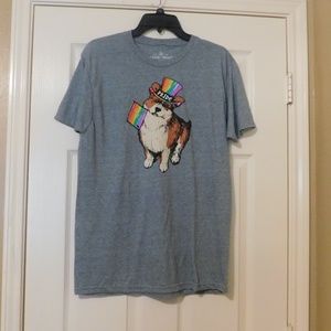 Leisure Lounge For The Love Of Paws Men's Shirt Size: M